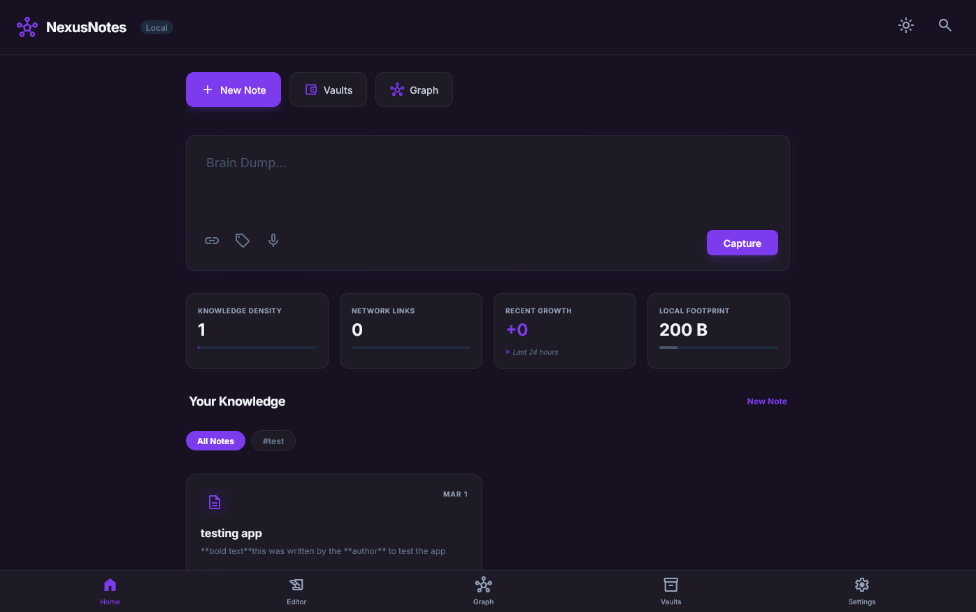 NexusNotes PWA